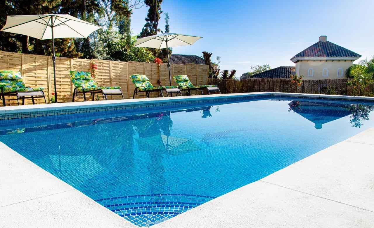 Villa Maria In El Rosario - Mit Sicht Auf Gibralta Marbella Bagian luar foto