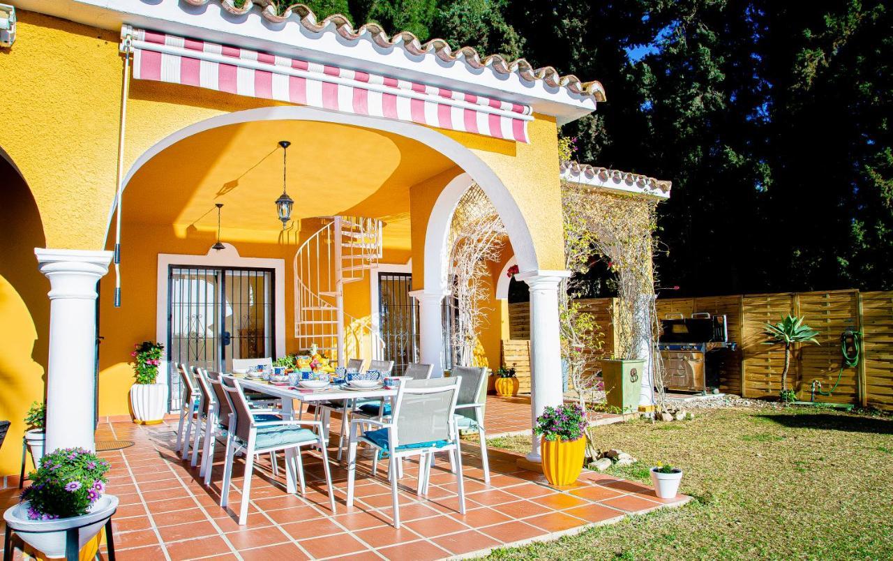 Villa Maria In El Rosario - Mit Sicht Auf Gibralta Marbella Bagian luar foto